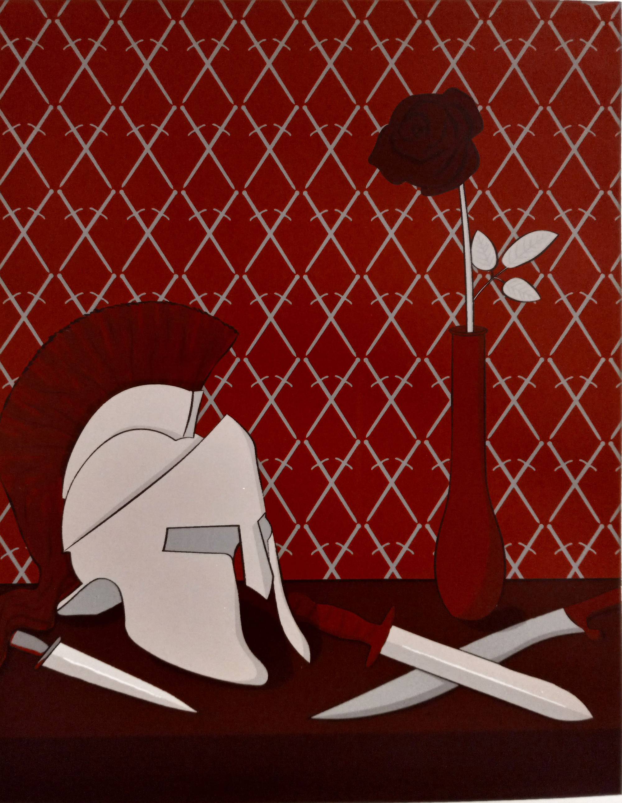 Madeline Devantier's print of Ares